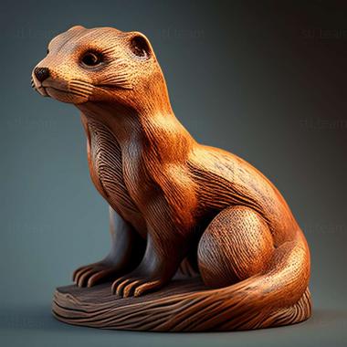 3D модель Mustelus griseus (STL)